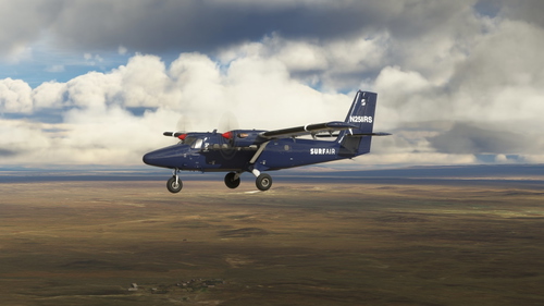 Surf Air N258RS Twin Otter Tundra Pax - 8K