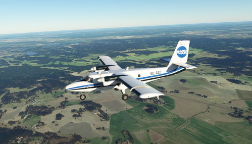 SWEDAIR Twin Otter DHC-6-300WP SE-GEC