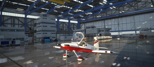 SWS Van's RV-14 (taildragger) Livery D-EYPB (fictional)
