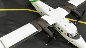 Tara Air DH6 300 Wheels Pax Twin Otter 8K - Weathered thumbnail 3