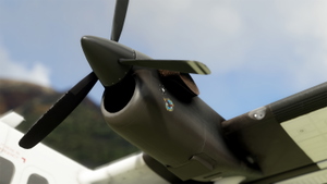 Tara Air DH6 300 Wheels Pax Twin Otter 8K - Weathered thumbnail 7