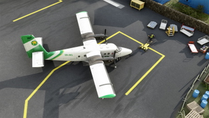 Tara Air DH6 300 Wheels Pax Twin Otter 8K - Weathered thumbnail 11