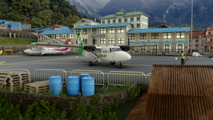 Tara Air DH6 300 Wheels Pax Twin Otter 8K - Weathered thumbnail 1
