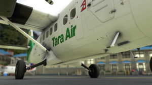 Tara Air DH6 300 Wheels Pax Twin Otter 8K - Weathered thumbnail 13
