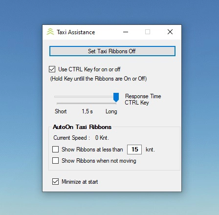 Taxi Ribbons Toggle