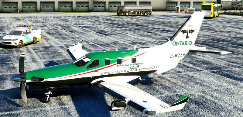 TBM 930 Ontario Wildlife Removal für Microsoft Flight Simulator | MSFS