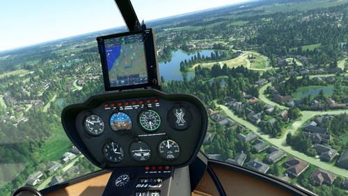 TDS GTN 750 Xi Full Cockpit Integration for R44
