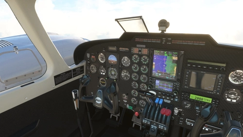 TDS GTN750xi Full integration Carenado PA34 Seneca V