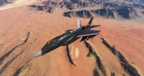 The Expanse - Martian Congressional Republic Navy paint scheme for Indiafoxtecho F-35
