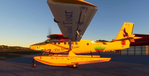 The ISLAND TOUR Livery DHC-6 Twin Otter 