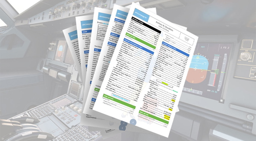 Todo and Checklists for FBW A32NX (SOP 2022)