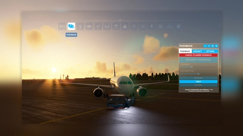 Toolbar Pushback