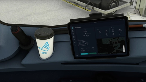 TPC coffee cup for FBW A320