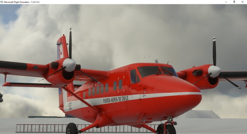 Twin Otter FACh´s first antarctic livery