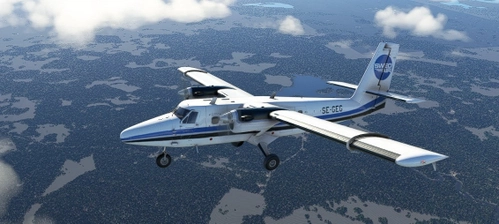 SWEDAIR Twin Otter DHC-6-300WP SE-GEG
