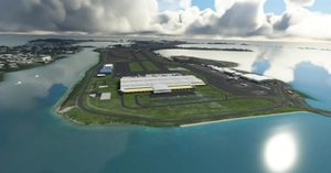 TXKF L.F. Wade International Airport, St. Georges, Bermuda, British Overseas Territory. (Upgrade) thumbnail 10