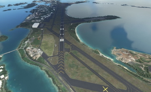 TXKF L.F. Wade International Airport, St. Georges, Bermuda, British Overseas Territory. (Upgrade) thumbnail 16