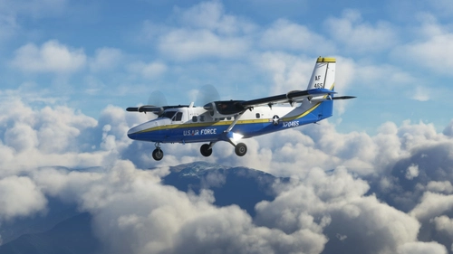 U.S. AIR FORCE N70465 Twin Otter DCH6-300 PAX - 8K