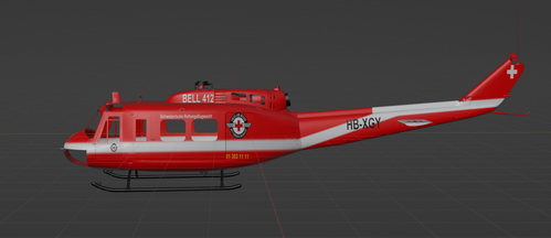 UH-1h-huey-HB-XGY Schweizerische rettungsflugwacht