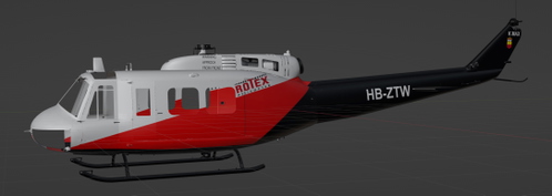 UH-1h-huey-HB-ZTW Rotex Helicopter 