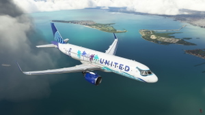 United "Her Art: California" [8K] - FBW A32NX thumbnail 4