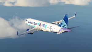 United "Her Art: California" [8K] - FBW A32NX thumbnail 3