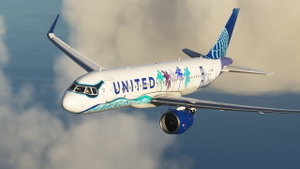 United "Her Art: California" [8K] - FBW A32NX thumbnail 1