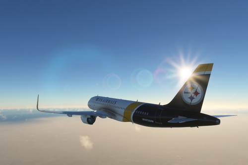 US Airways Steelers Livery [A32NX] 8k