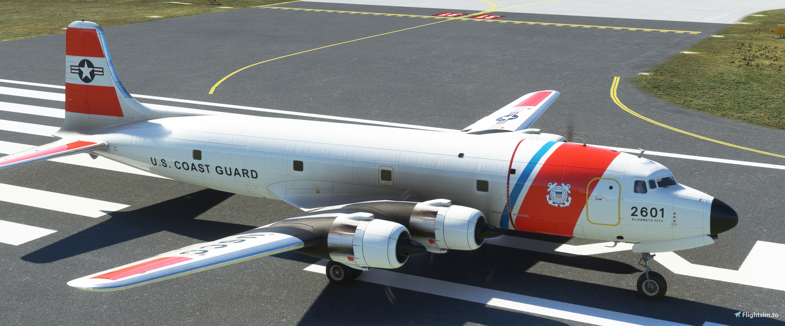 US Coast Guard R6D (Modern Livery) - Image 1