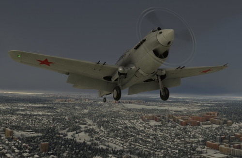 USSR P-40K Number 26 from 191 Reg repaint for Fsadni's P-40