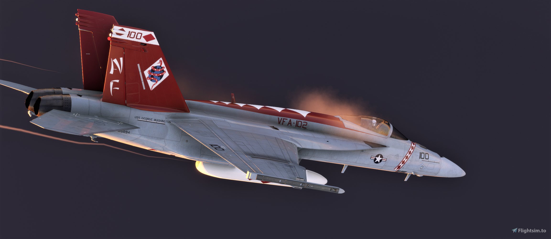 米軍　VFA-102 DIAMONDBACKS 60TH ANNIVERSARY JC Wings | Boeing F/A-18F Super Hornet, VFA-102 Diamondbacks