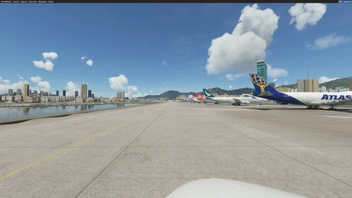 vhhx kaitak (ALI501) static aircraft using AIG models