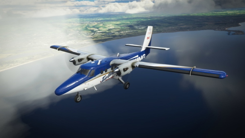 Viking 100th C-FDHT Wheels - Aerosoft DHC-6 Twin Otter