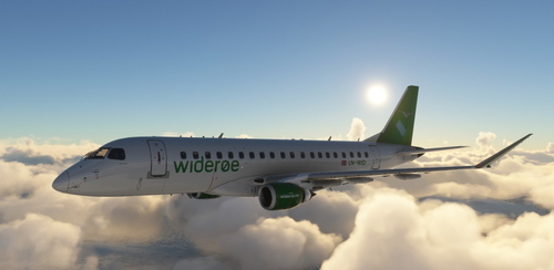 Virtualcol Embraer 175 Wideroe LN-WID