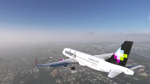Volaris Costa Rica N545VL Livery - FlyByWire A32NX