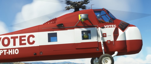 VOTEC Livery for Sikorsky H34