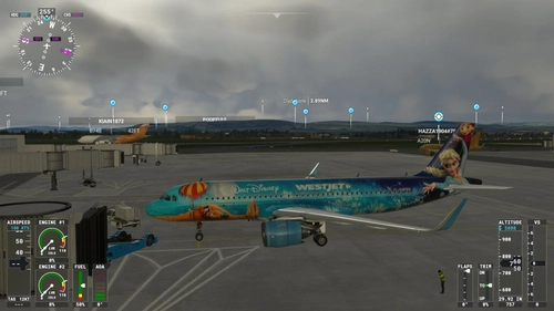 Westjet Frozen A320 REDONE