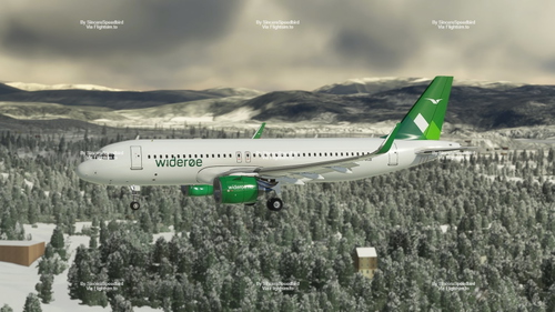 Widerøe | Asobo A320neo  [Fictional]