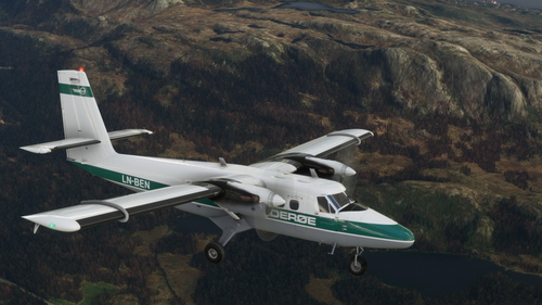 Widerøe DHC 6-300 Twin Otter LN-BEN (1971)