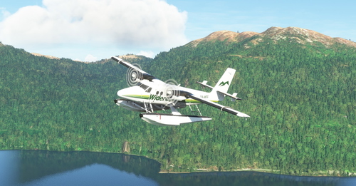 Wideroe "1990 livery" DHC-6-300FLP Twin Otter