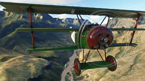 Wilderness Expeditions VA - Fokker DR.1 Livery