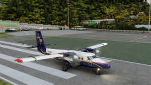 WinAir DH6 300 Wheels Pax Twin Otter PJ-WII New Repaint on 8K  thumbnail 3