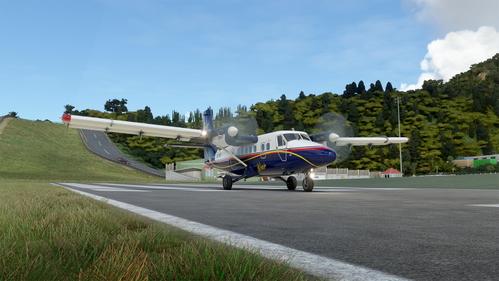 WinAir DH6 300 Wheels Pax Twin Otter PJ-WII New Repaint on 8K 