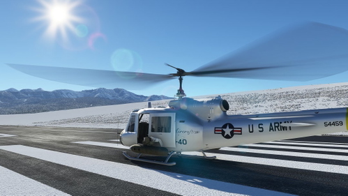 XH-40 repaint from Taog44's UH-1B chassis