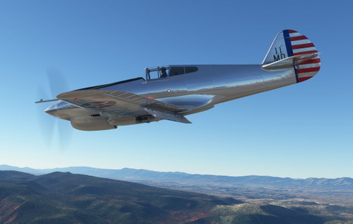 XP40 Repaint for Bigradials P-40B