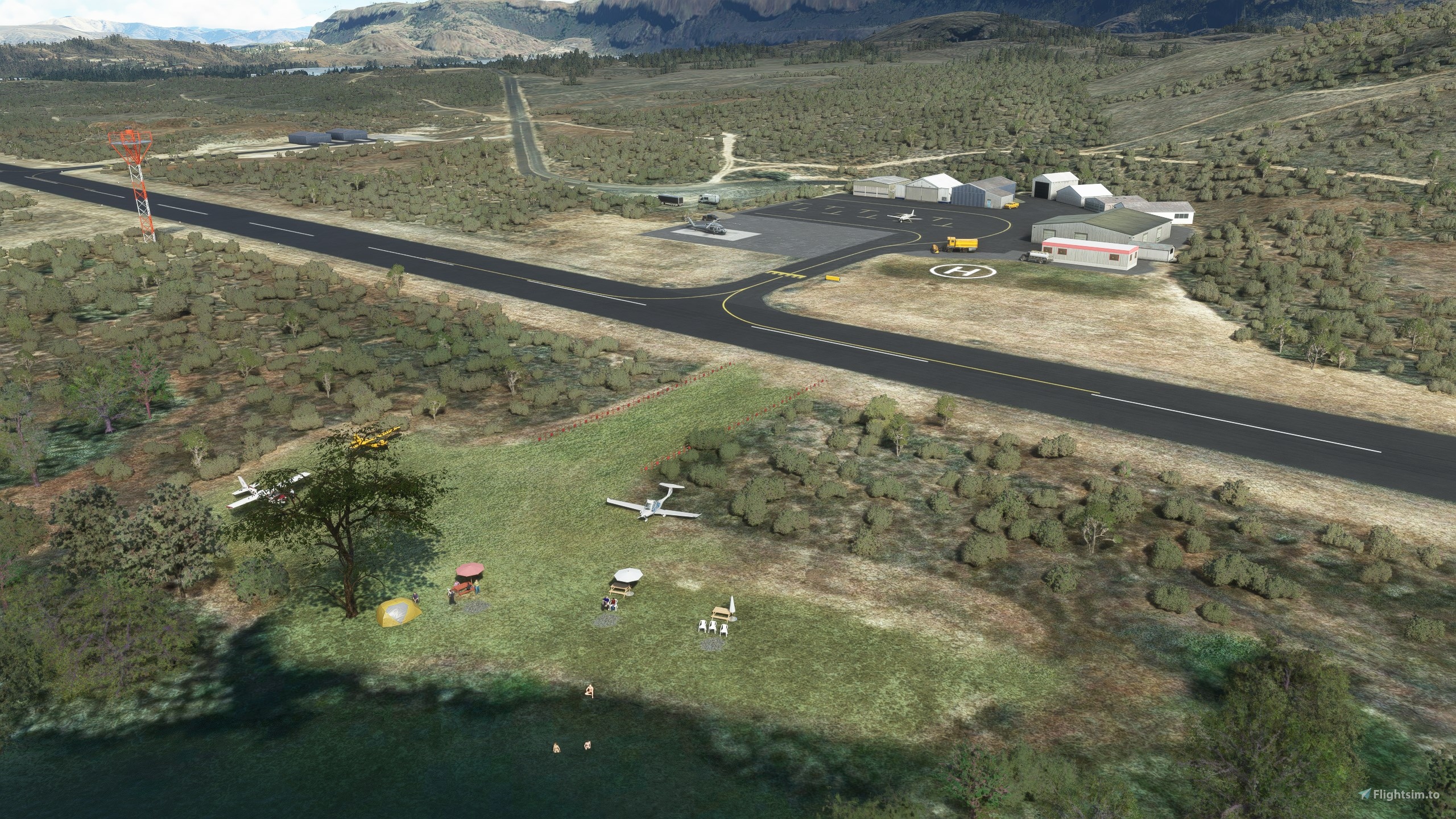 3W7 Grand Coulee Dam for Microsoft Flight Simulator MSFS pic pic