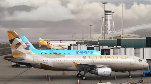 [4K&8K] Etihad A6-EIZ for Fenix A320