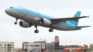 [4K & 8K] Korean Air livery for Fenix A320 thumbnail 3