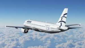 Fenix A320 | [4K] Aegean Airlines (SX-DVL) w/Cabin thumbnail 8