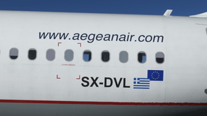 Fenix A320 | [4K] Aegean Airlines (SX-DVL) w/Cabin thumbnail 6